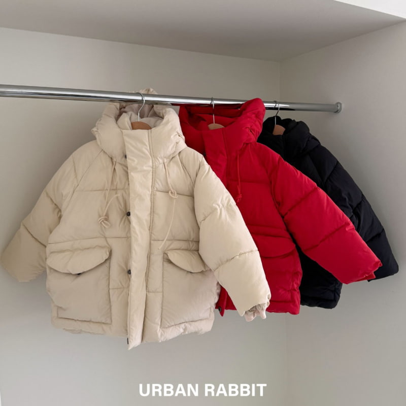 Urban Rabbit - Korean Children Fashion - #littlefashionista - Winter Hoodie Volume Padding