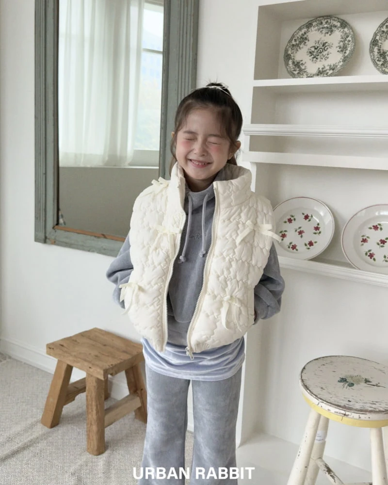 Urban Rabbit - Korean Children Fashion - #littlefashionista - Velvet Crop Sweatshirt - 11