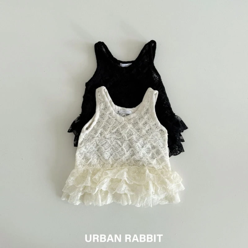 Urban Rabbit - Korean Children Fashion - #littlefashionista - Cancan Lace Layered Dress