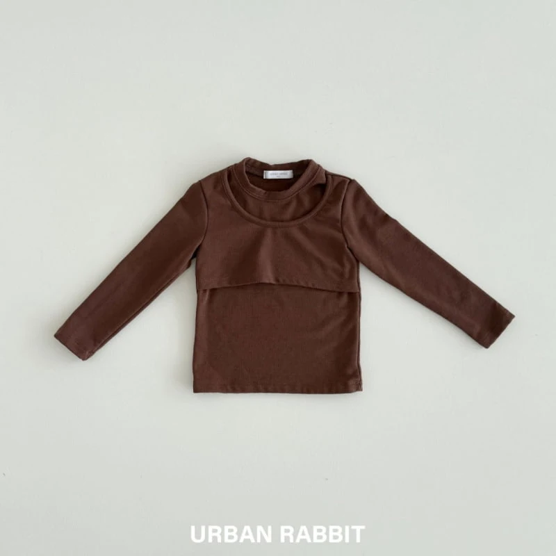 Urban Rabbit - Korean Children Fashion - #littlefashionista - Slim Fit Layered Tee - 4