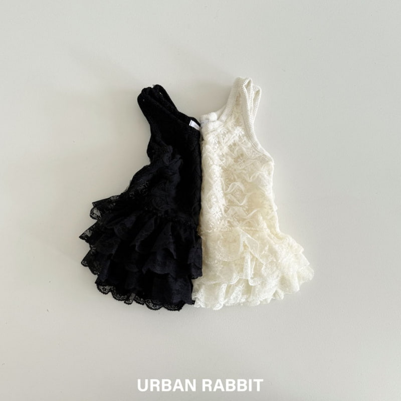 Urban Rabbit - Korean Children Fashion - #magicofchildhood - Cancan Lace Layered Dress - 2