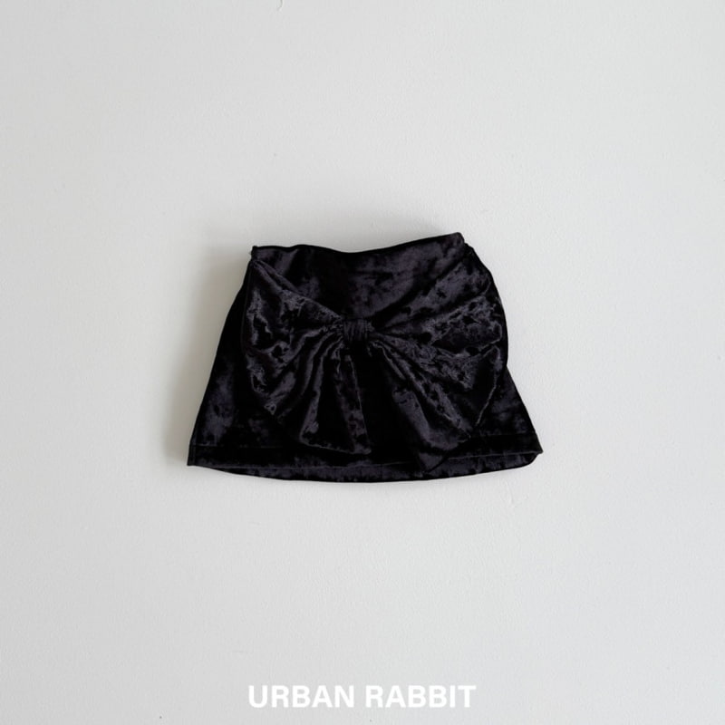 Urban Rabbit - Korean Children Fashion - #magicofchildhood - Velvet Ribbon Padded Skirt - 6