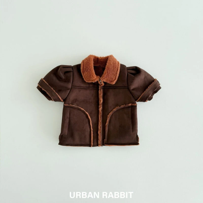 Urban Rabbit - Korean Children Fashion - #littlefashionista - Puff Mustang Vest - 4