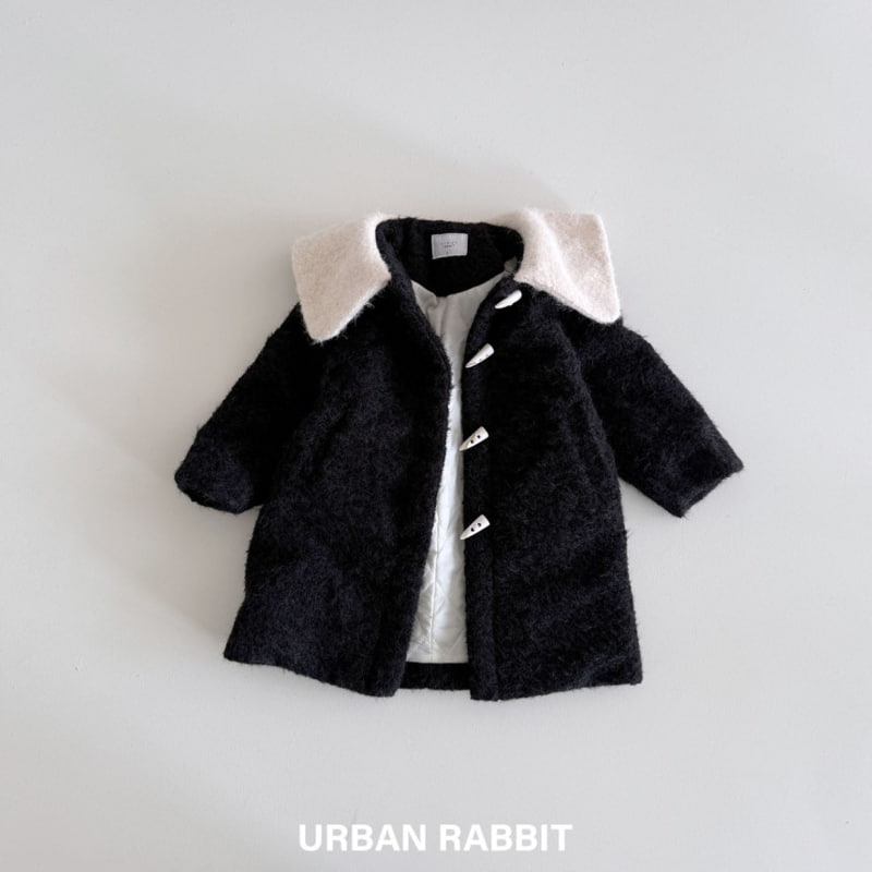 Urban Rabbit - Korean Children Fashion - #minifashionista - Teddy Long Coat - 3