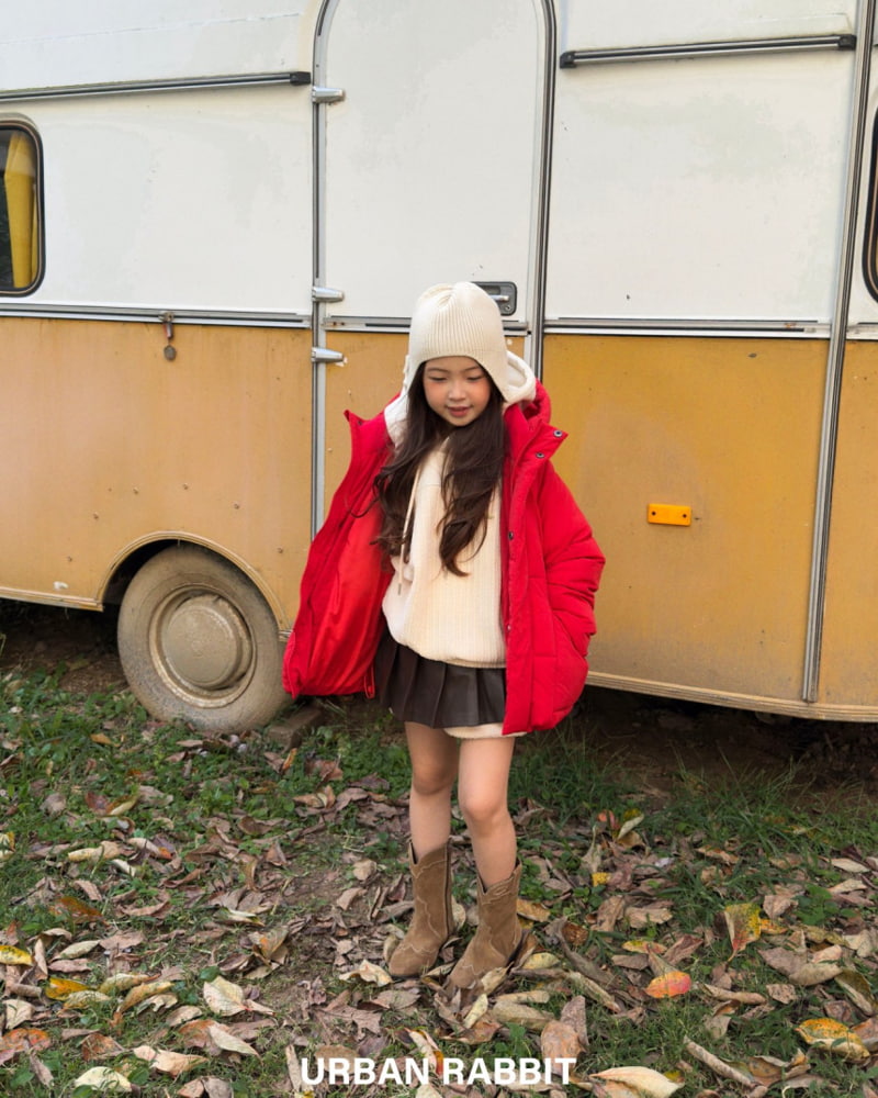 Urban Rabbit - Korean Children Fashion - #minifashionista - Mix Cable Hoodie - 10