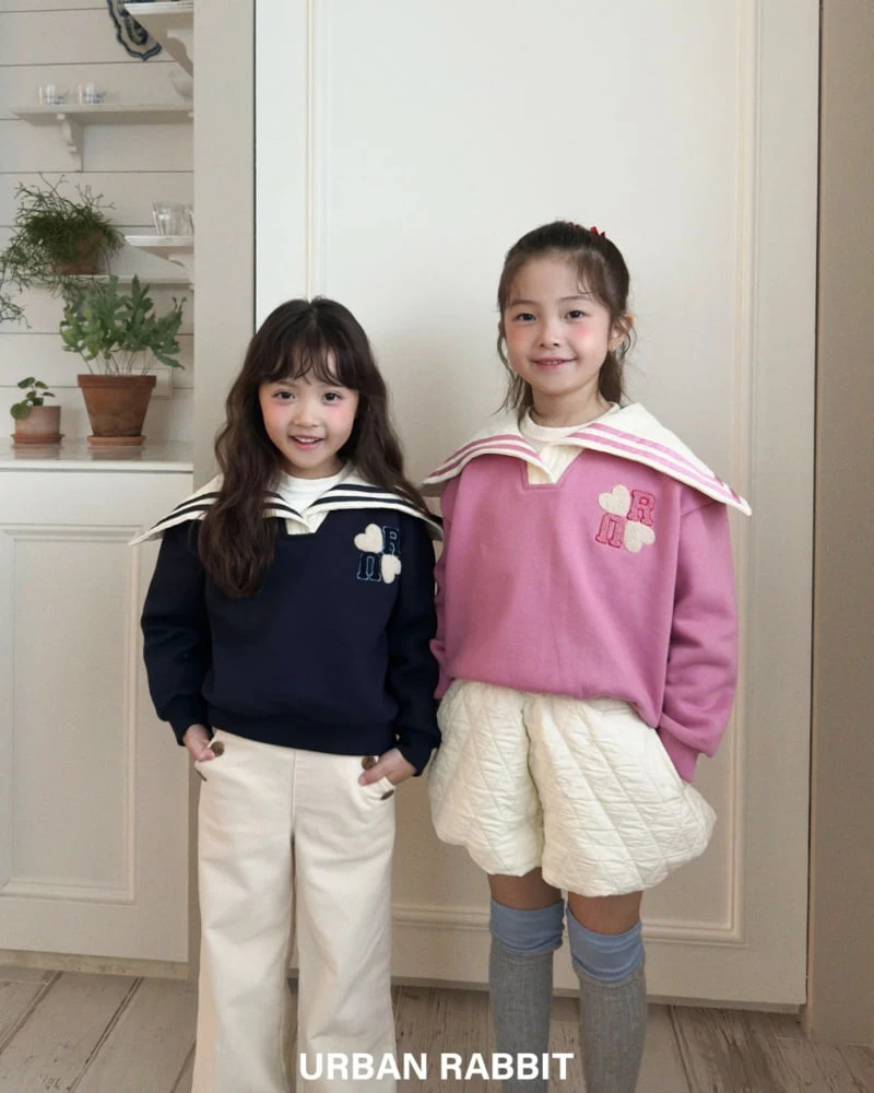 Urban Rabbit - Korean Children Fashion - #minifashionista - Quilted Sailor Sweatshirt - 11