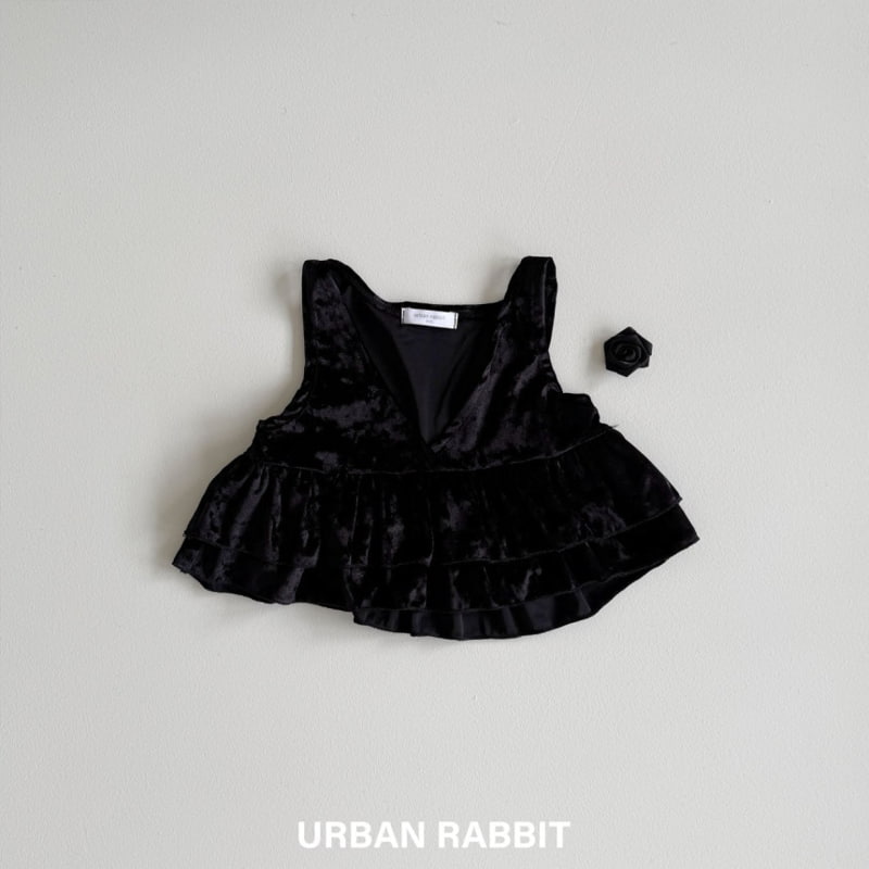 Urban Rabbit - Korean Children Fashion - #minifashionista - Rose Velvet Bustier - 5