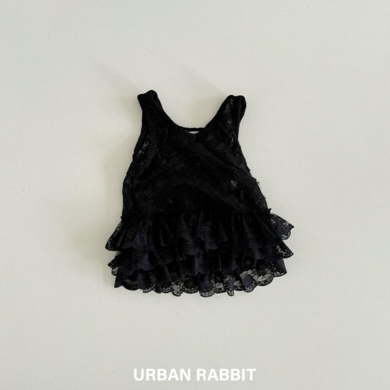 Urban Rabbit - Korean Children Fashion - #minifashionista - Cancan Lace Layered Dress - 3