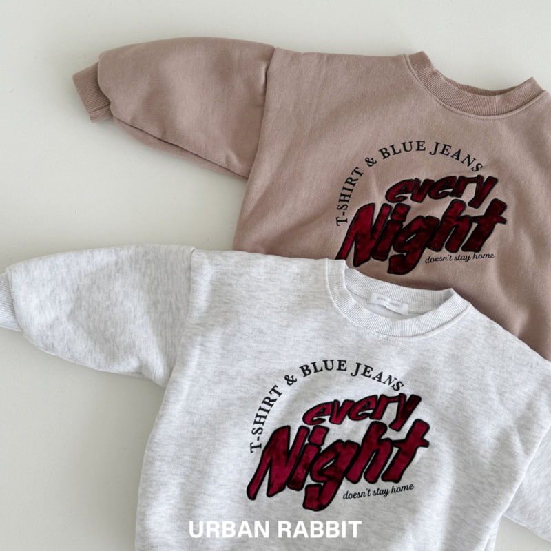 Urban Rabbit - Korean Children Fashion - #minifashionista - Velvet Night Sweatshirt - 8