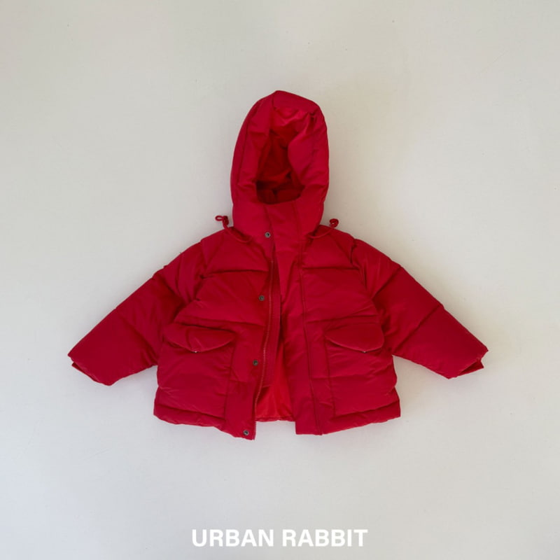 Urban Rabbit - Korean Children Fashion - #minifashionista - Winter Hoodie Volume Padding - 4