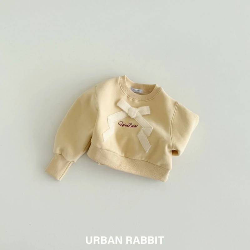 Urban Rabbit - Korean Children Fashion - #prettylittlegirls - Rabbit Ribbon Sweatshirts - 9