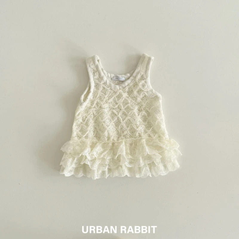 Urban Rabbit - Korean Children Fashion - #minifashionista - Cancan Lace Layered Dress - 4