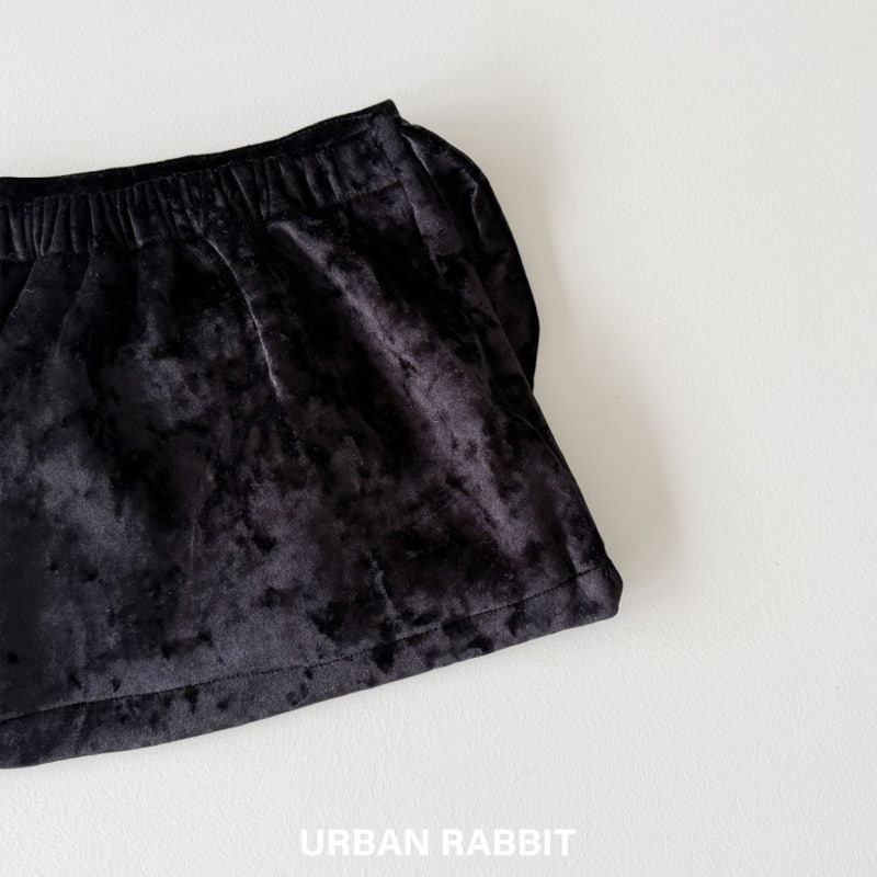 Urban Rabbit - Korean Children Fashion - #prettylittlegirls - Velvet Ribbon Padded Skirt - 8