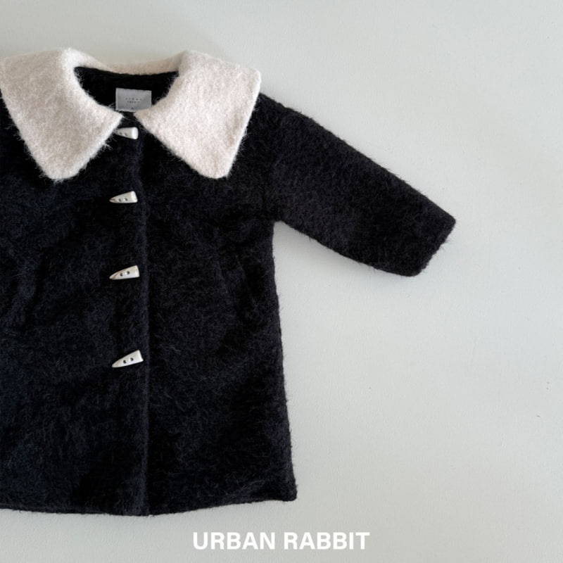 Urban Rabbit - Korean Children Fashion - #todddlerfashion - Teddy Long Coat - 5