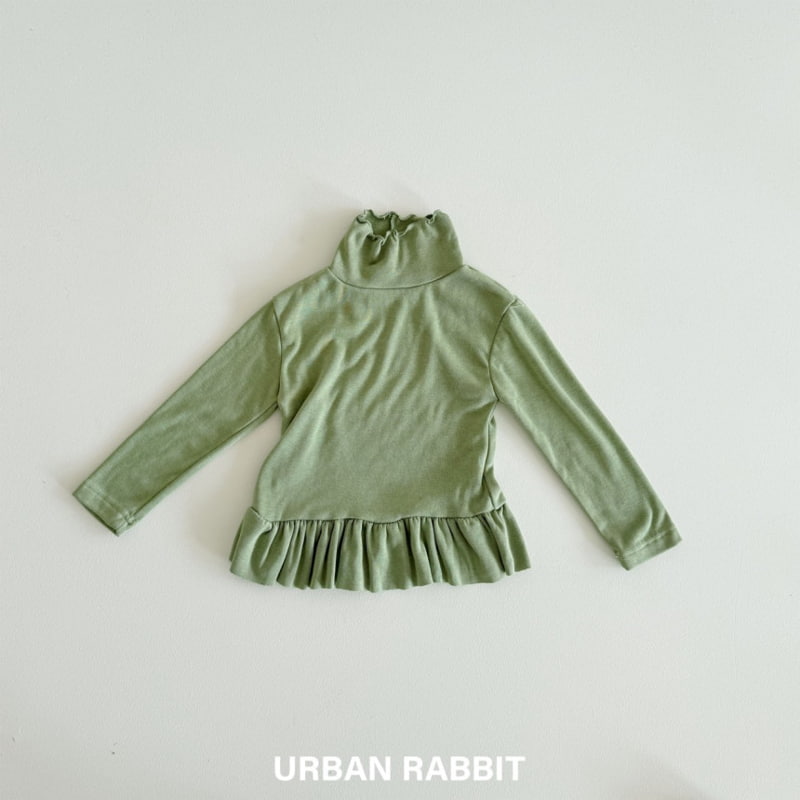 Urban Rabbit - Korean Children Fashion - #todddlerfashion - Smores Frill Mockneck Tee - 2