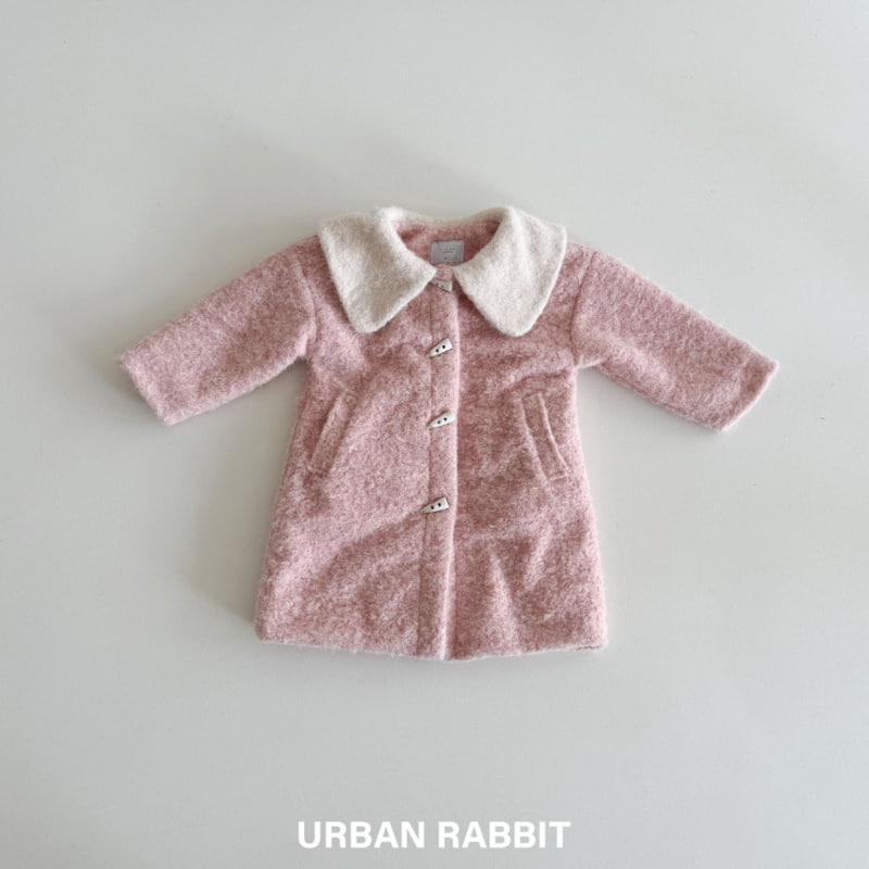 Urban Rabbit - Korean Children Fashion - #toddlerclothing - Teddy Long Coat - 6