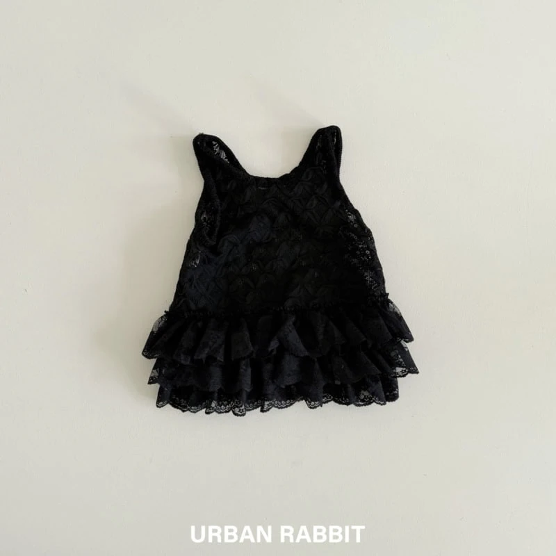 Urban Rabbit - Korean Children Fashion - #toddlerclothing - Cancan Lace Layered Dress - 6