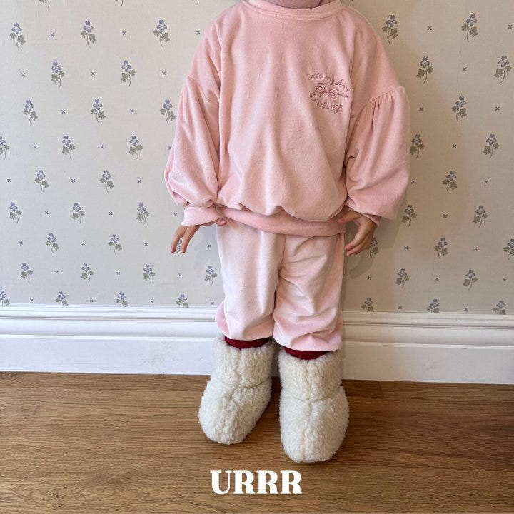 Urrr - Korean Children Fashion - #Kfashion4kids - Ribbon Shirring Sweatshirts - 3