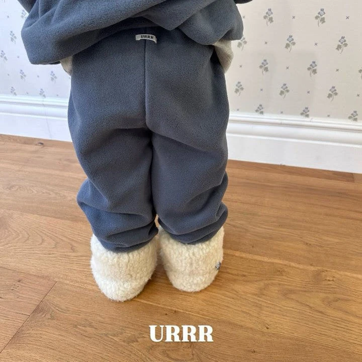 Urrr - Korean Children Fashion - #kidsstore - Thick Fleece Set - 4