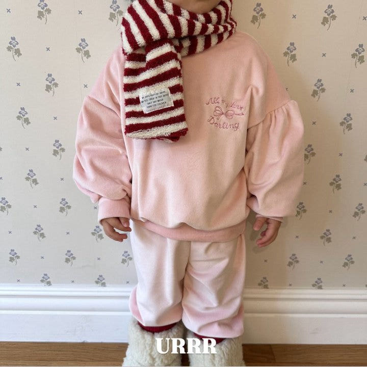 Urrr - Korean Children Fashion - #kidzfashiontrend - Ribbon Shirring Sweatshirts - 2