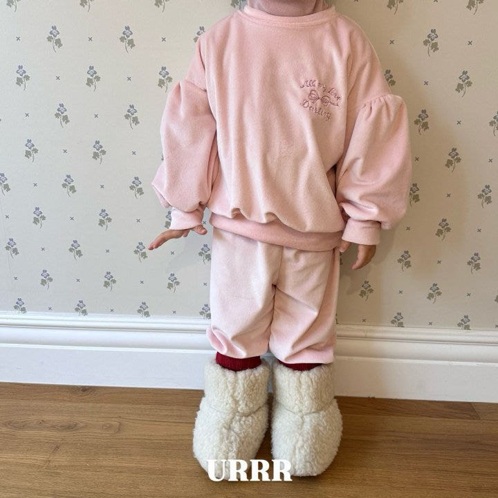 Urrr - Korean Children Fashion - #Kfashion4kids - Ribbon Shirring Sweatshirts - 4