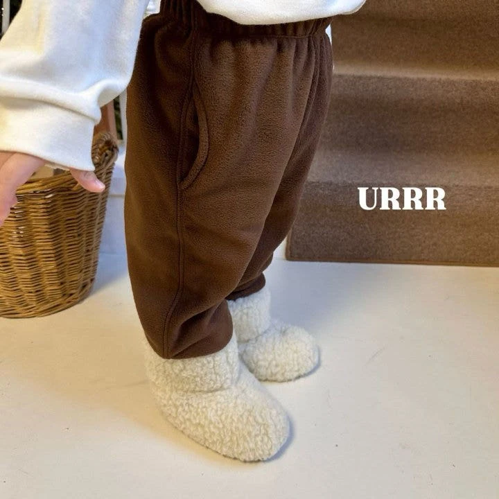 Urrr - Korean Children Fashion - #todddlerfashion - Thick Fleece Set - 10