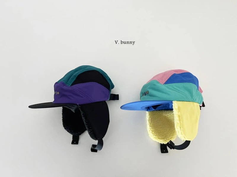 V Bunny - Korean Children Fashion - #Kfashion4kids - Block Color Hat - 5