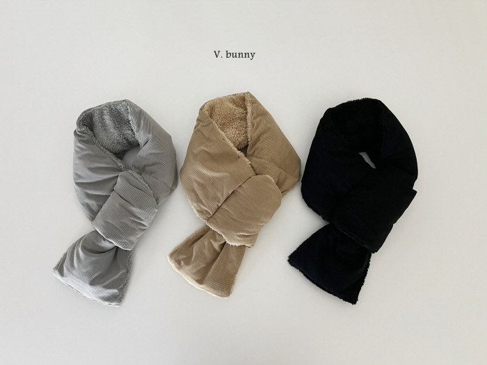 V Bunny - Korean Children Fashion - #Kfashion4kids - Corduroy Muffler