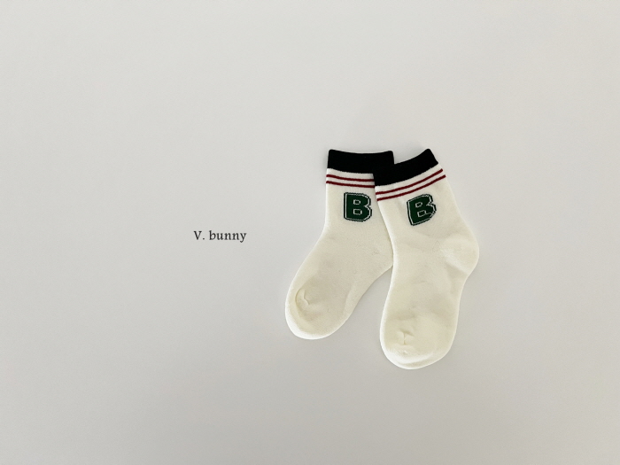 V Bunny - Korean Children Fashion - #childrensboutique - Bonjour Socks Set - 9