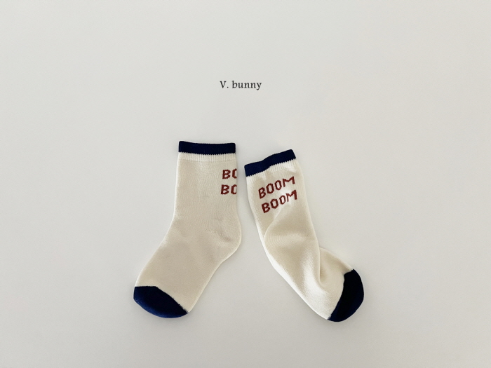 V Bunny - Korean Children Fashion - #discoveringself - Monday Socks Set - 10