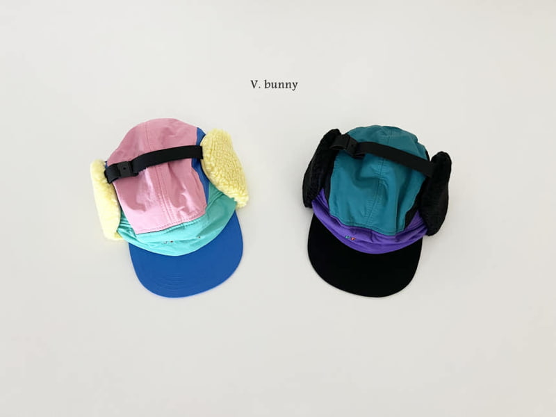 V Bunny - Korean Children Fashion - #fashionkids - Block Color Hat