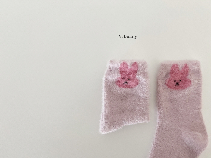 V Bunny - Korean Children Fashion - #fashionkids - Cherry Socks Set - 8