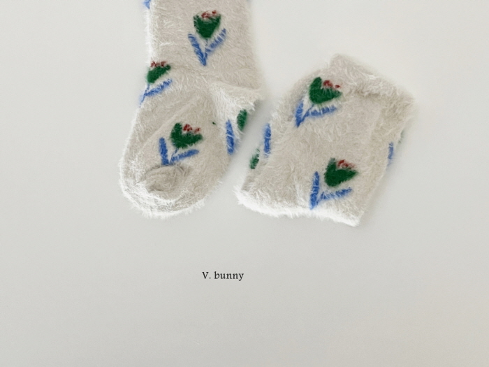 V Bunny - Korean Children Fashion - #littlefashionista - Apple Socks Set - 12