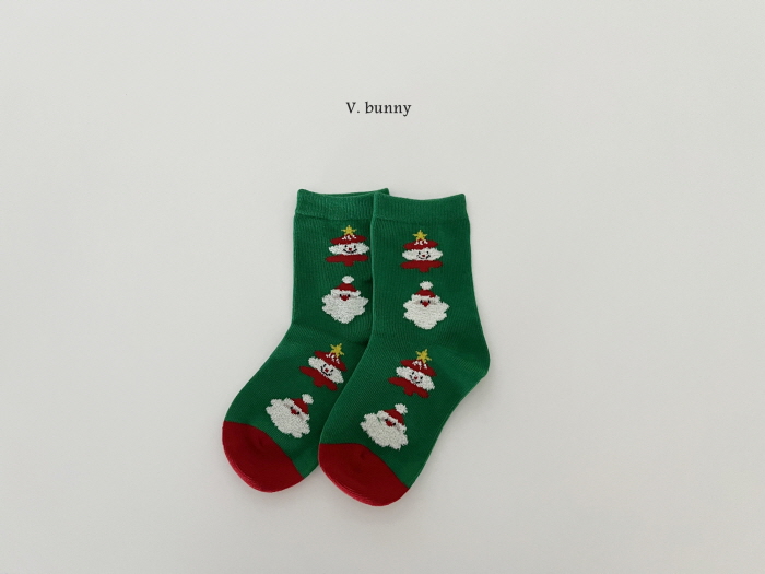 V Bunny - Korean Children Fashion - #magicofchildhood - Christmas Socks Set - 9