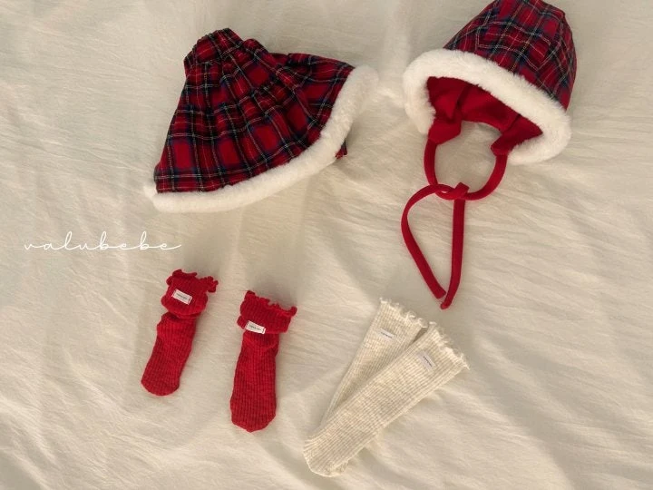 Valu Bebe - Korean Baby Fashion - #babyclothing - X-mas Wave Socks - 12