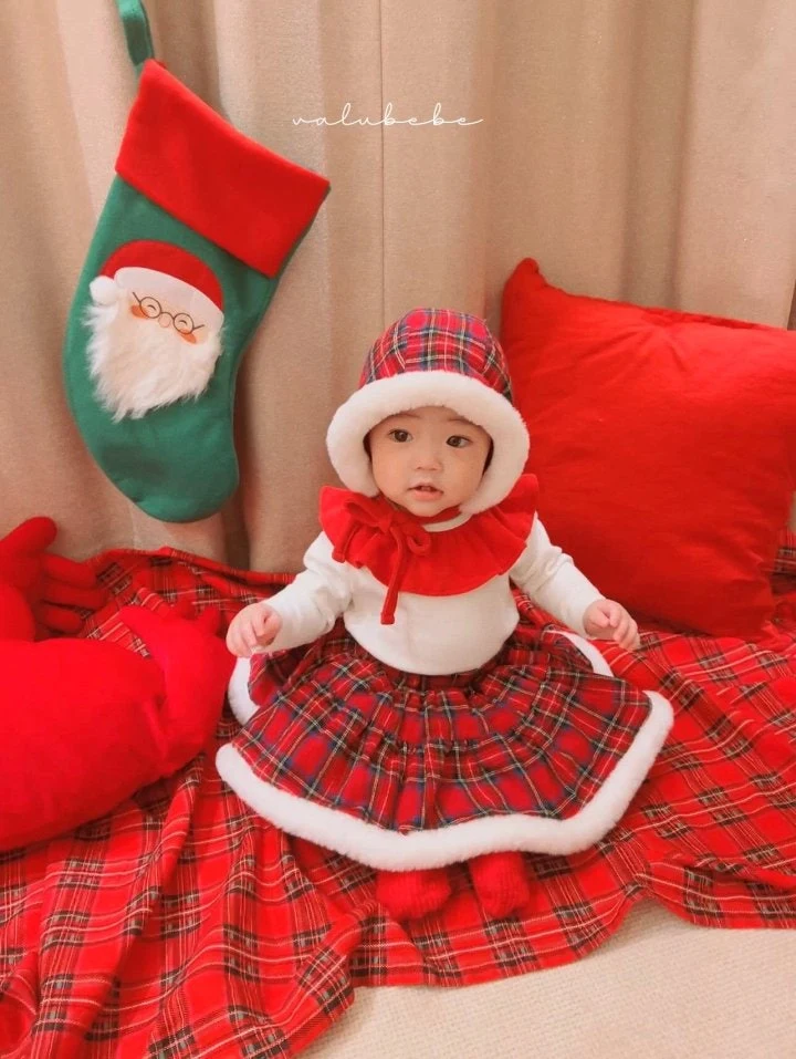 Valu Bebe - Korean Baby Fashion - #babyfashion - Winter Check Bonnet - 9