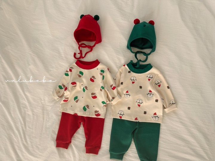 Valu Bebe - Korean Baby Fashion - #babyfashion - Santa Friends Bonnet Set