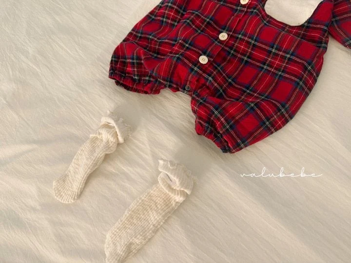 Valu Bebe - Korean Baby Fashion - #babyoutfit - X-mas Wave Socks - 5