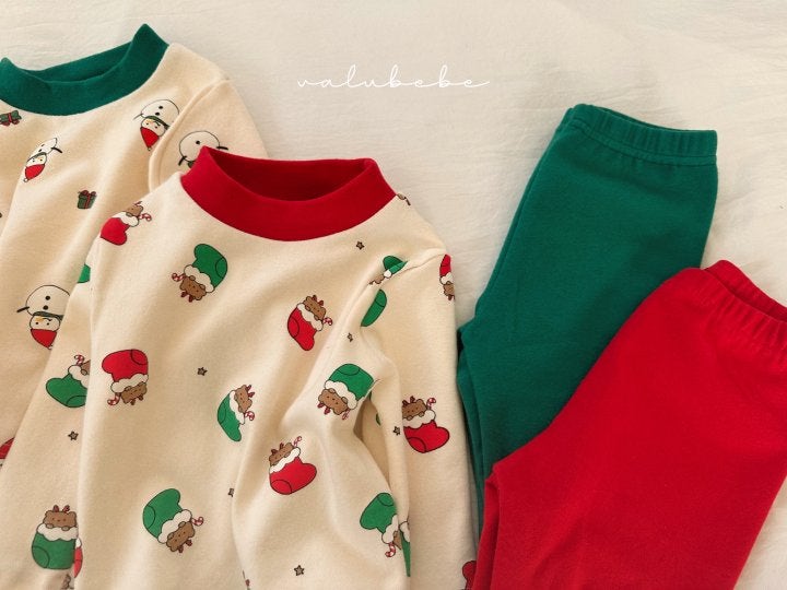 Valu Bebe - Korean Baby Fashion - #babywear - Santa Friends Bonnet Set - 9