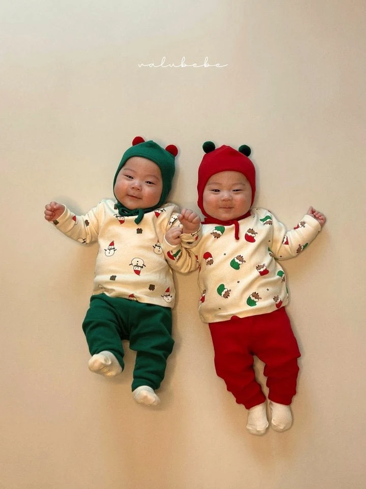 Valu Bebe - Korean Baby Fashion - #onlinebabyboutique - X-mas Bonnet - 6