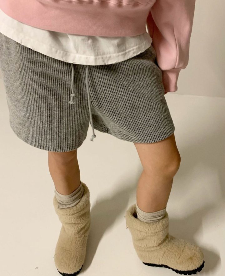 Via - Korean Women Fashion - #momslook - Rib Short Pants - 11