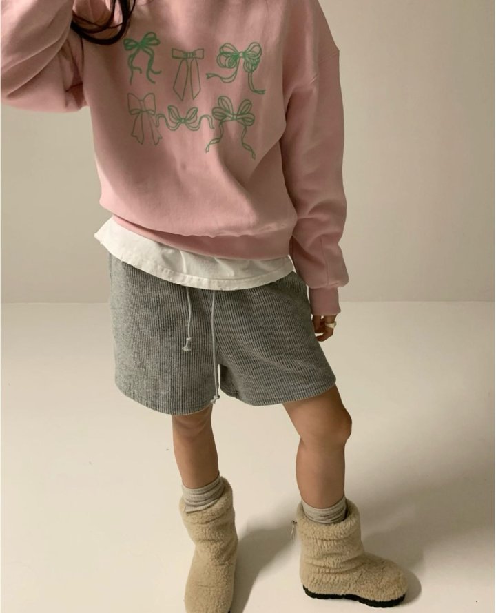 Via - Korean Women Fashion - #momslook - Rib Short Pants - 7