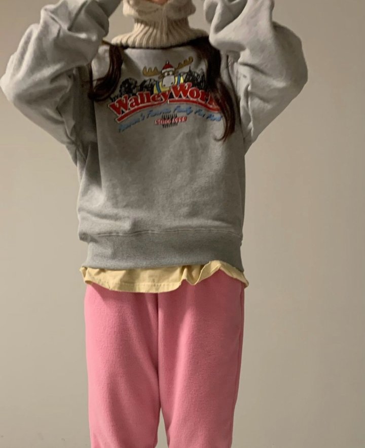 Via - Korean Women Fashion - #momslook - Rudolph Sweatshirts - 6