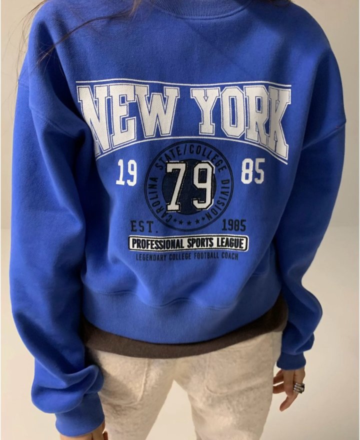 Via - Korean Women Fashion - #thelittlethings - Fleece NY Sweatshirts - 8