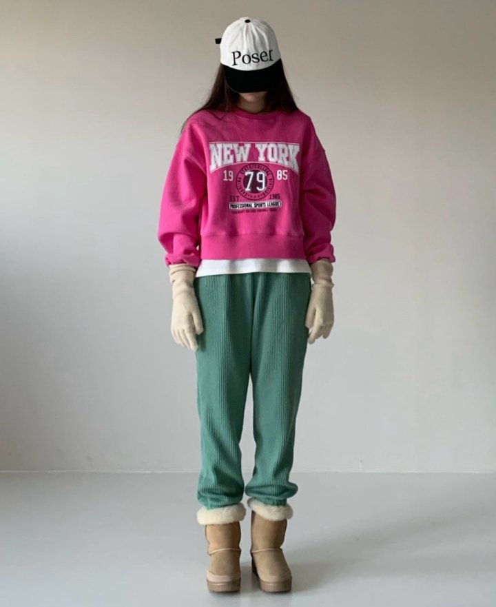 Via - Korean Women Fashion - #thelittlethings - Fleece NY Sweatshirts - 7