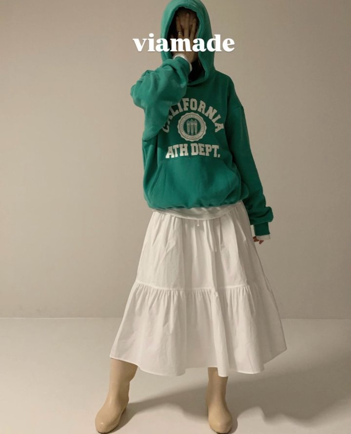 Via - Korean Women Fashion - #vintageinspired - Autumn Hoody - 3