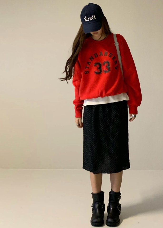 Via - Korean Women Fashion - #vintageinspired - 33 Sweatshirts - 5