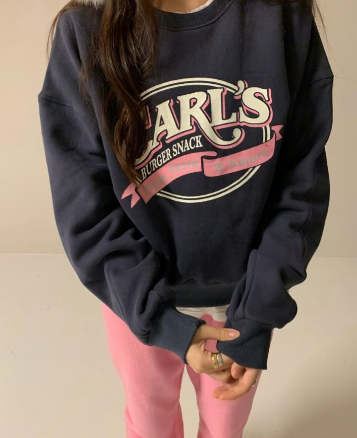 Via - Korean Women Fashion - #vintagekidsstyle - Carls Sweatshirts - 3