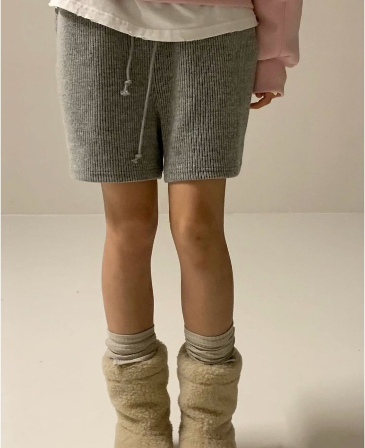 Via - Korean Women Fashion - #womensfashion - Rib Short Pants - 10