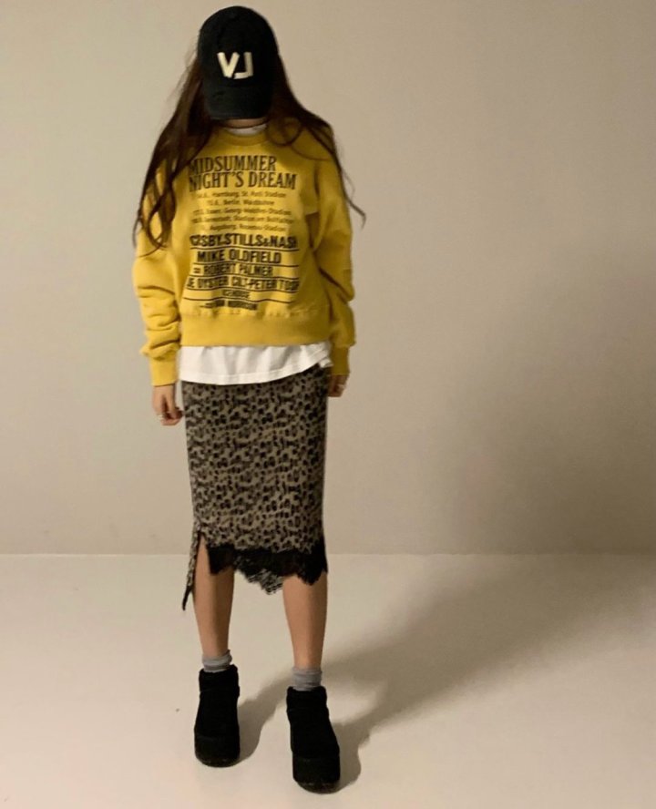 Via - Korean Women Fashion - #womensfashion - Leopard Lace Skirt - 10